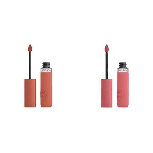 L'Oreal Paris Infaillible Matte Resistance Likit Mat Ruj 2'li Set - 115 Snooze Your Alarm & 120 Major Crush