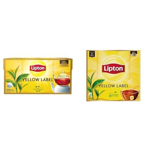 Lipton Yellow Label 100'lü Demlik Poşet Siyah Çay & Bardak Poşet Çay