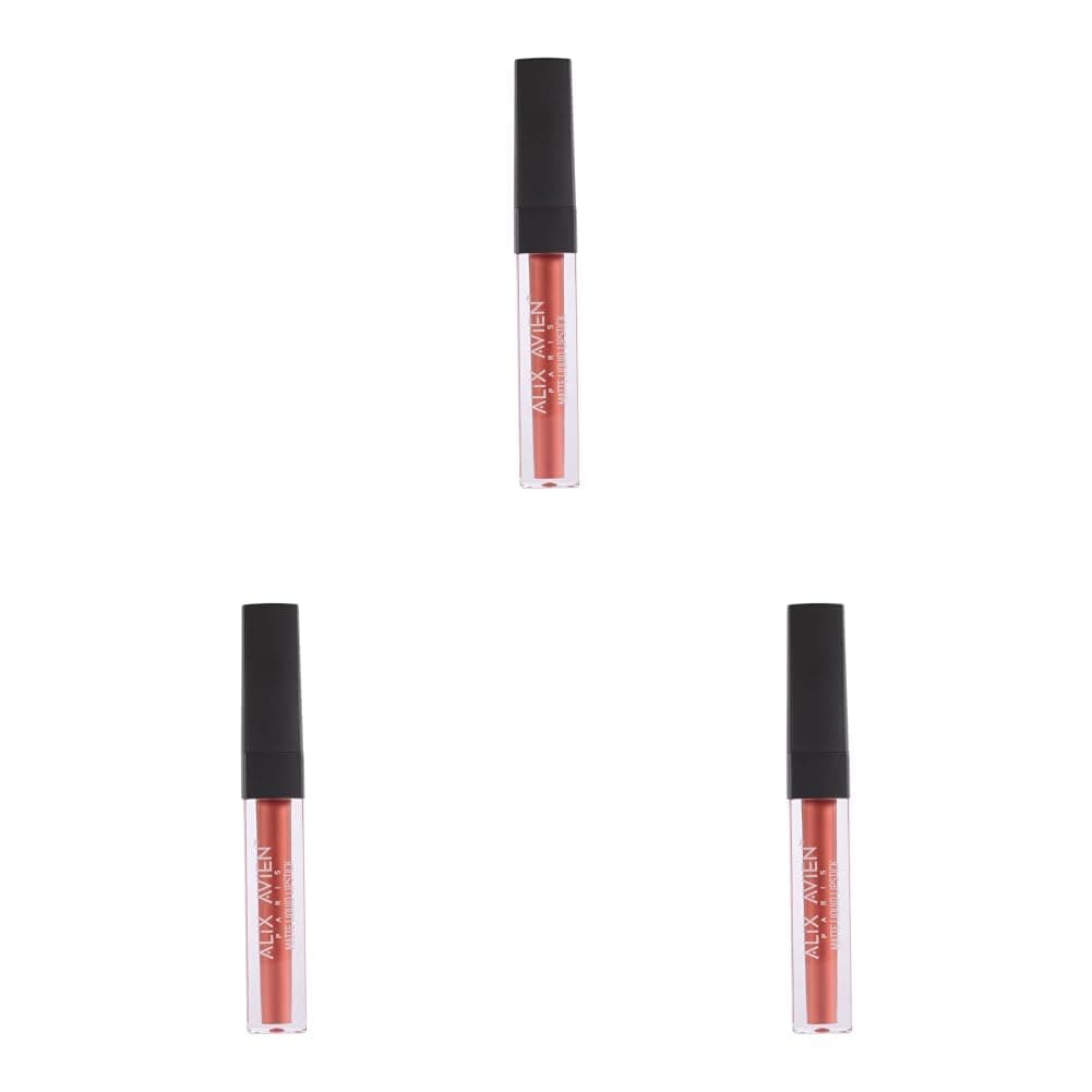 ALIX AVIEN Uzun Süre Kalıcı Kadifemsi Kuruma Yapmayan Mat Likit Ruj - Matte Liquid Lipstick 511 Ashy Rose (3 paketi)