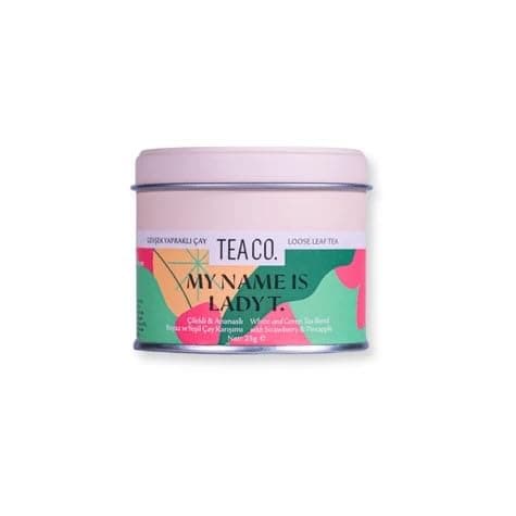 TEA CO. My Name is Lady T Dökme Çay, Metal Kutu 25 g