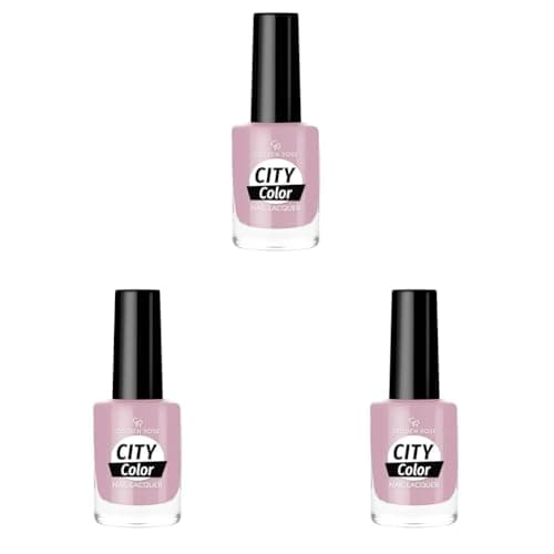Golden Rose City Color Nail Lacquer Oje (No: 11) 3lü paket
