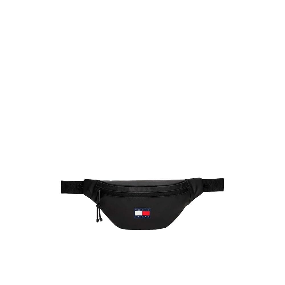 Erkek Bel Çantası, Black, Tek Beden