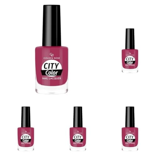 Golden Rose City Color Nail Lacquer Oje (No: 30) (5 paketi)