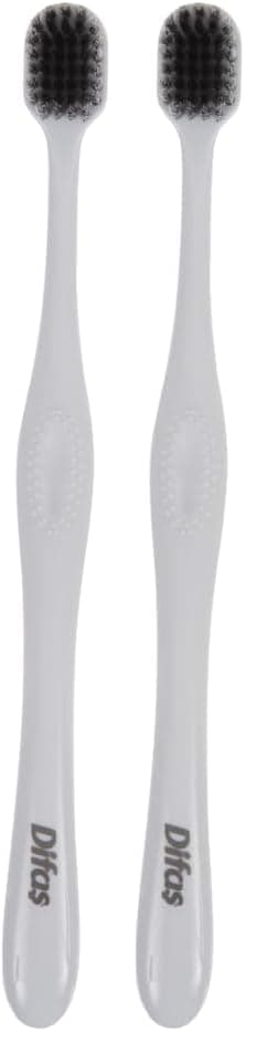 Difaş Black&White İkili Diş Fırçası 2li paket