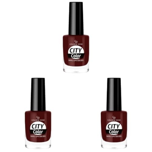 Golden Rose City Color Nail Lacquer No:49 3lü paket