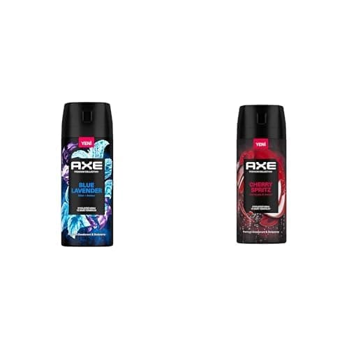 Axe Seti | Erkek Blue Lavender 150 ml x1 + Erkek Cherry Spritz 150 ml x1