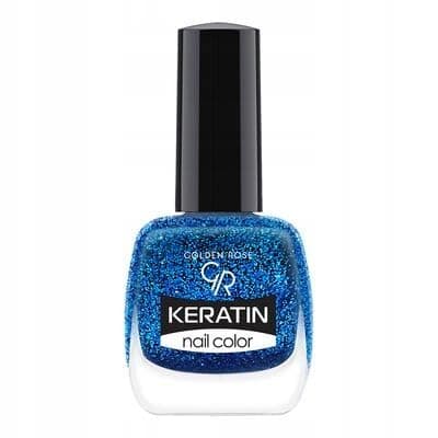 Golden Rose Keratin Nail Color Glitter No:413 - Oje