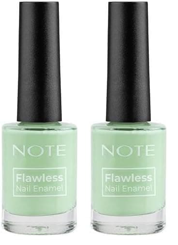 Note Nail Flawless Oje 110 Chill Out, Yeşil (2 paketi)
