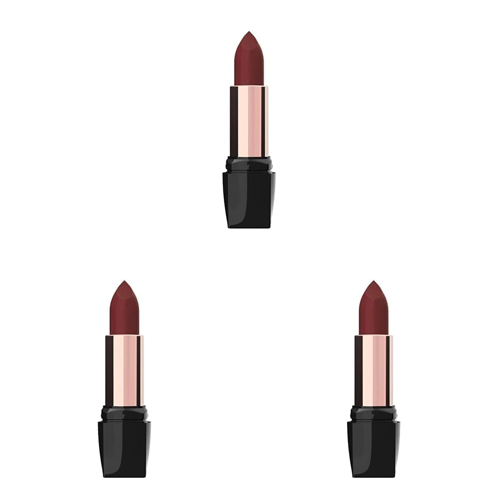 Golden Rose Satin Lipstick No: 32 - Satensi Bitişli Nemlendirici Etkili Ruj (3 paketi)