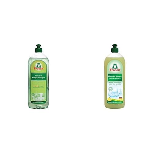 Frosch Seti | Bulaşık Losyonu Aloeveralı 750 ml x1 + Bulaşık Balsamı Limonlu 750 ml x1