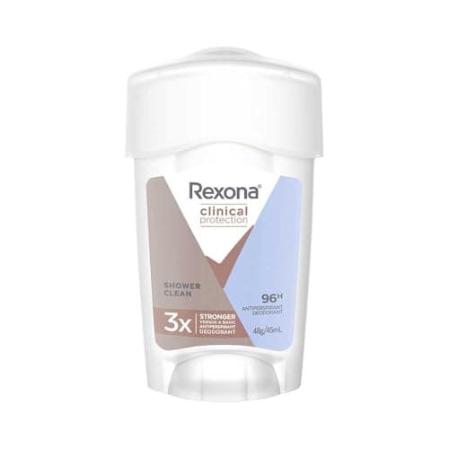 Rexona Clinical Protection Kadın Stick Deodorant Shower Clean 45 ml (6 paketi)