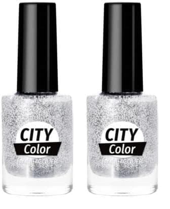 Golden Rose City Color Nail Lacquer Glitter No:101 2li paket
