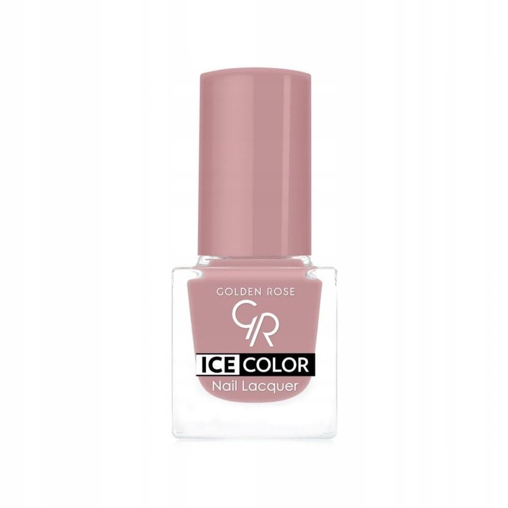 Golden Rose Ice Color Nail Lacquer No: 166 - Parlak Bitişli Mini Oje 6 ml