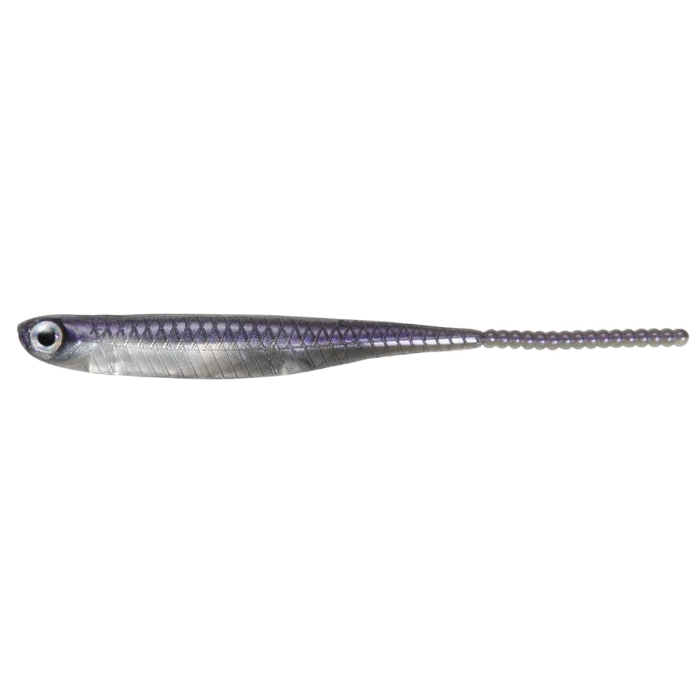 Fish Arrow Flash-J Slim SW 1.5" (5 adet/paket) #122 Char Purple/Silver Olta