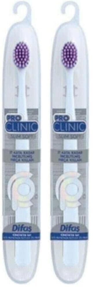 Difaş Pro-Clinic Yumuşak Diş Fırçası 2li paket