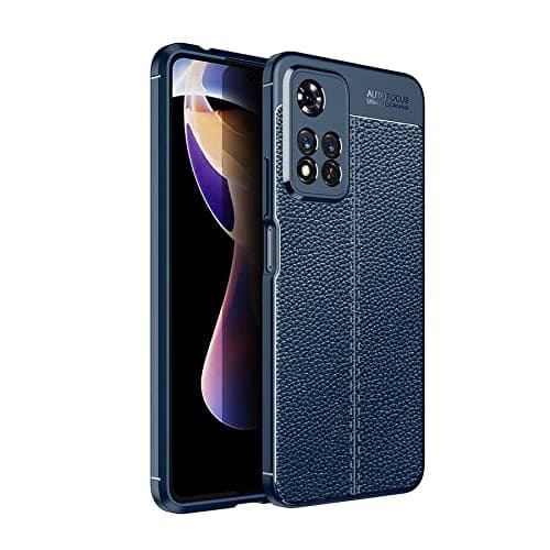 Zore Xioami ile uyumlu Redmi Note 11 Pro 5G Kılıf Niss Silikon Kapak Lacivert