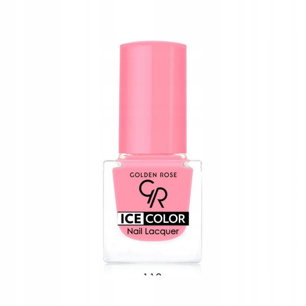 Golden Rose Ice Color Nail Lacquer No: 113 - Parlak Bitişli Mini Oje 6 ml