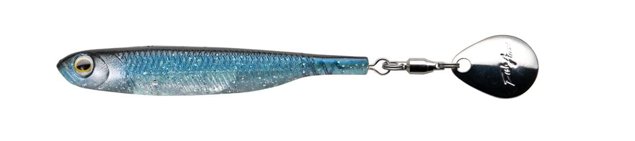 Fish Arrow Flash-J Spin SW 3" (3 adet/paket) #101 Sardine/Silver Olta