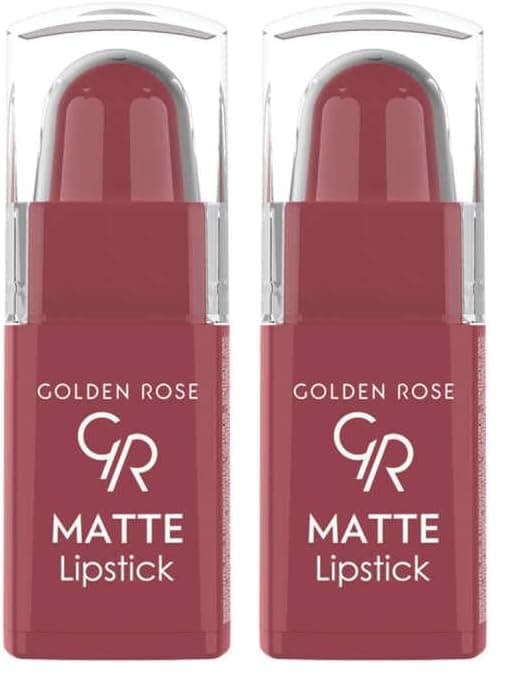 Golden Rose Matte Lipstick (Mini) No:14 - Ruj 2li paket