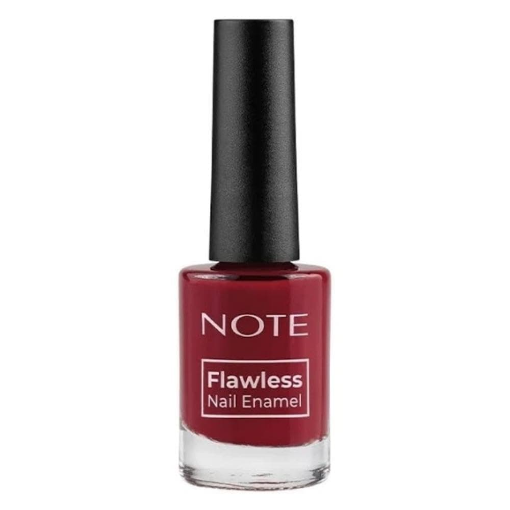 Note Cosmetics Nail Flawless Oje 102 Red Wine, Kırmızı