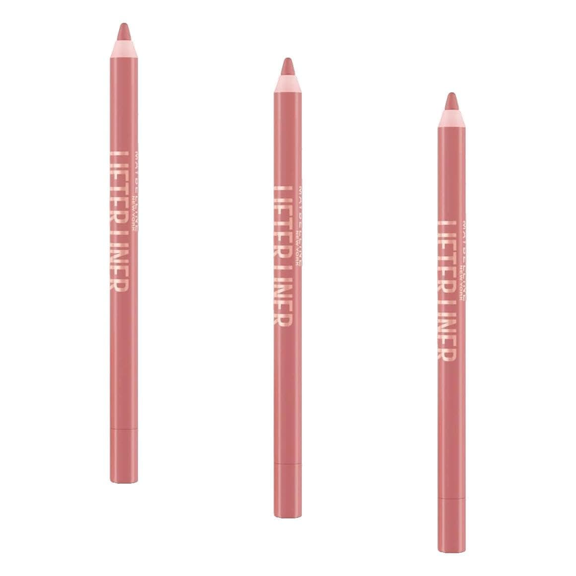 Maybelline New York Lifter Liner Dudak Kalemi - 06 Line Leader (3 paketi)