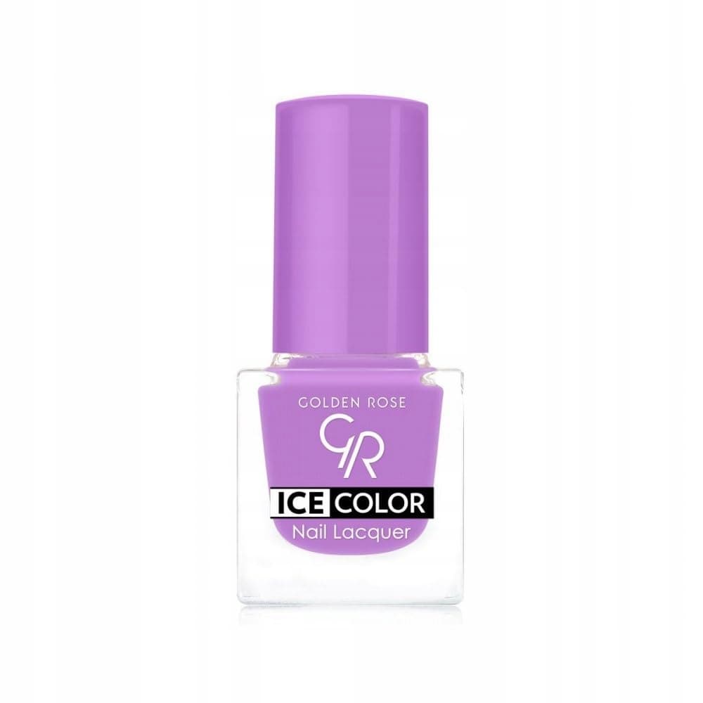 Golden Rose Ice Color Nail Lacquer No: 132 - Parlak Bitişli Mini Oje 6 ml