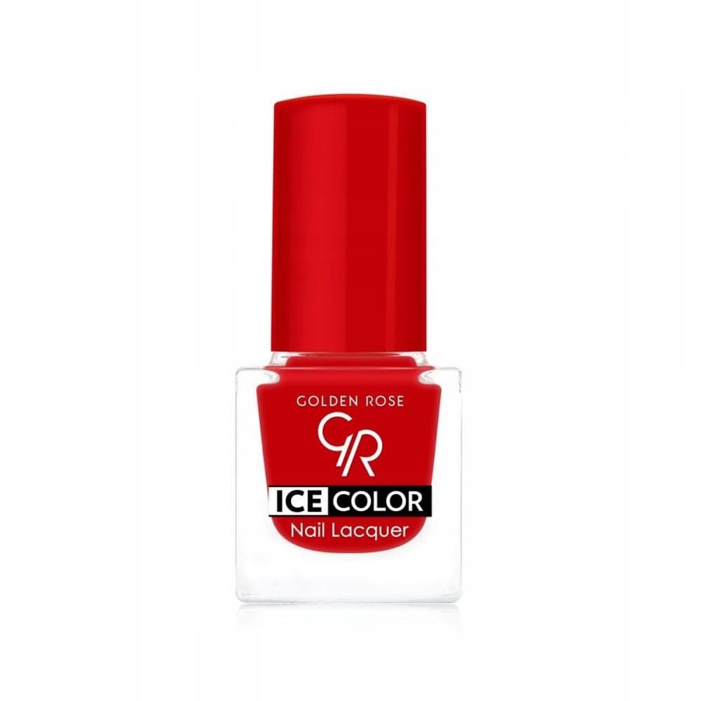 Golden Rose Ice Color Nail Lacquer No: 124 - Parlak Bitişli Mini Oje 6 ml