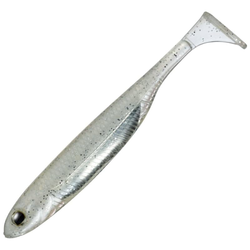 Fish Arrow Flash-J Shad Plus SW 4" (5 adet/paket) #100 Whitebait/silver Olta