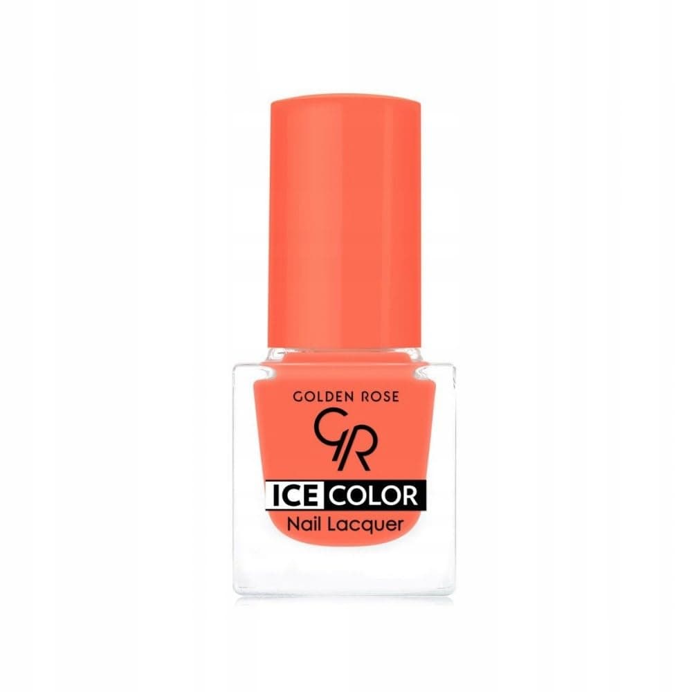 Golden Rose Ice Color Nail Lacquer No: 144 - Parlak Bitişli Mini Oje 6 ml