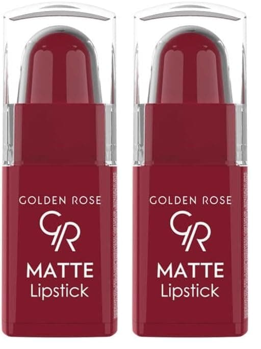 Golden Rose Matte Lipstick (Mini) No:19 - Ruj 2li paket