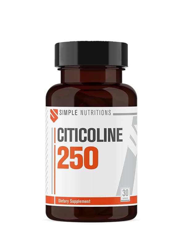 Simple Nutritions Sitikolin İçeren Takviye Edici Gıda I Citicoline 250 mg 30 Kapsül