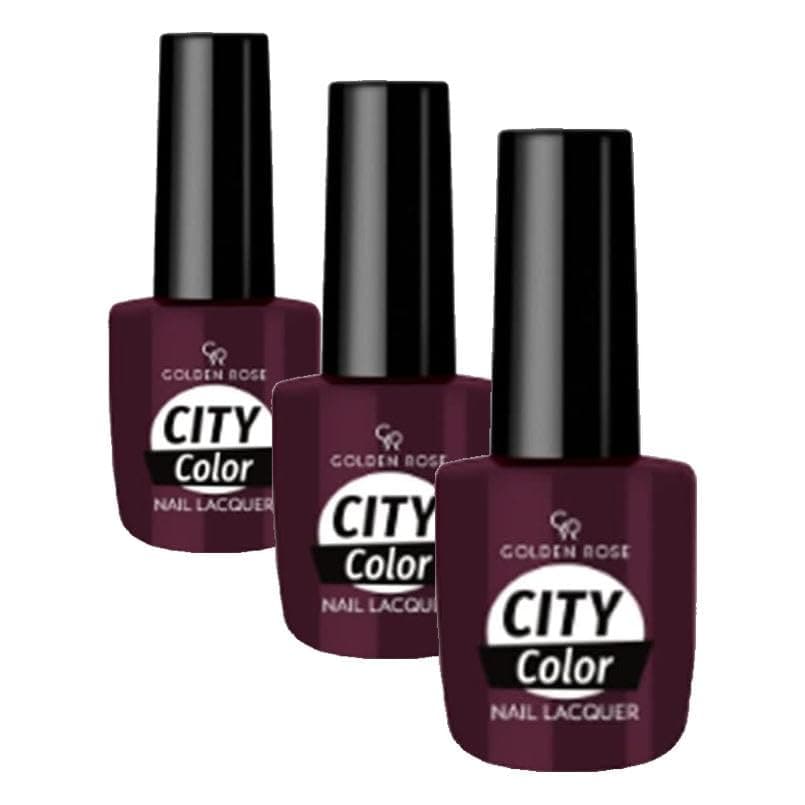 Golden Rose City Color Nail Lacquer No:50 (3 paketi)