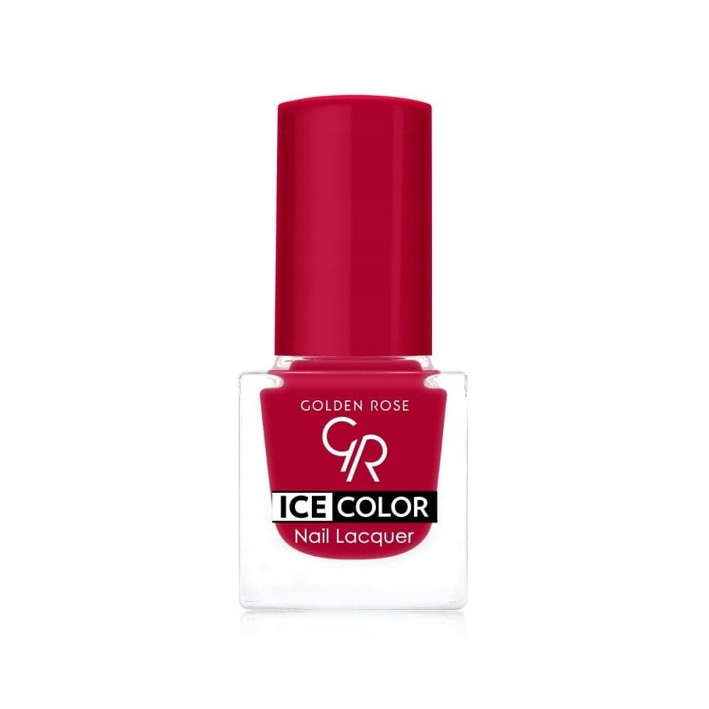 Golden Rose Ice Color Nail Lacquer No: 125 - Parlak Bitişli Mini Oje 6 ml