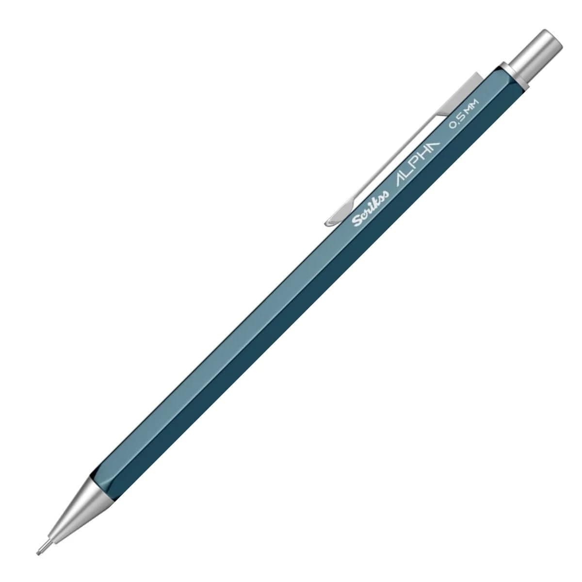 Scrikss Office Alpha Versatil 0.5 Mm Mavi, Şeffaf Amb.