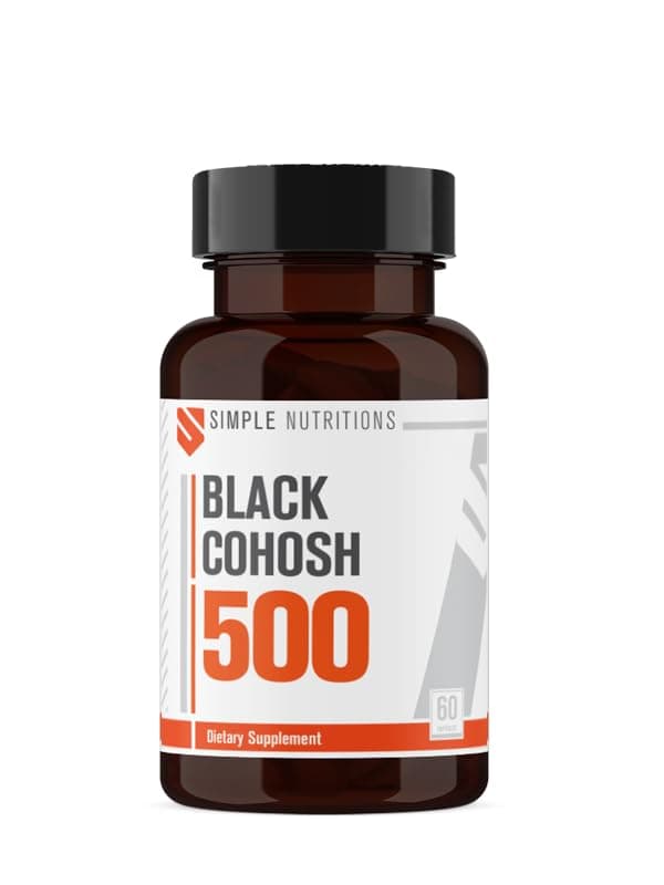 Simple Nutritions Black Cohosh (Simisifuga) 500 mg 60 Kapsül