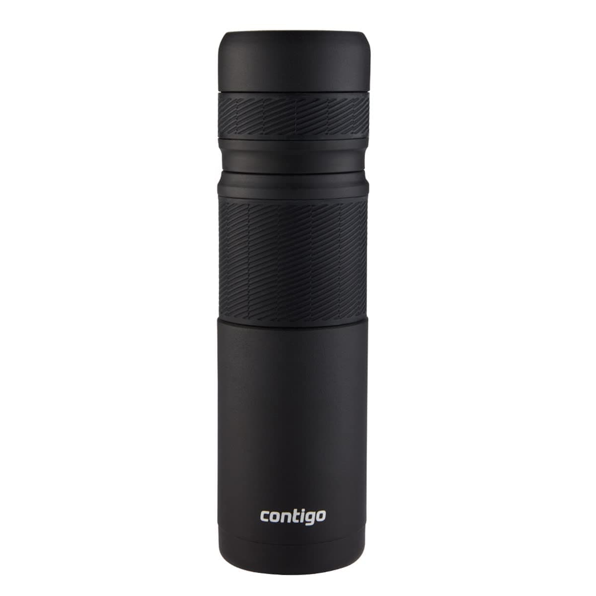 Contigo Thermal Bardaklı Çelik Termos 740 mL Siyah