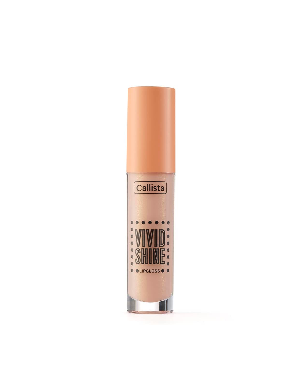 Callista Vivid Shine Lipgloss Nemlendiricili Dudak Parlatıcısı 106 Vanilla Goddess, Nude