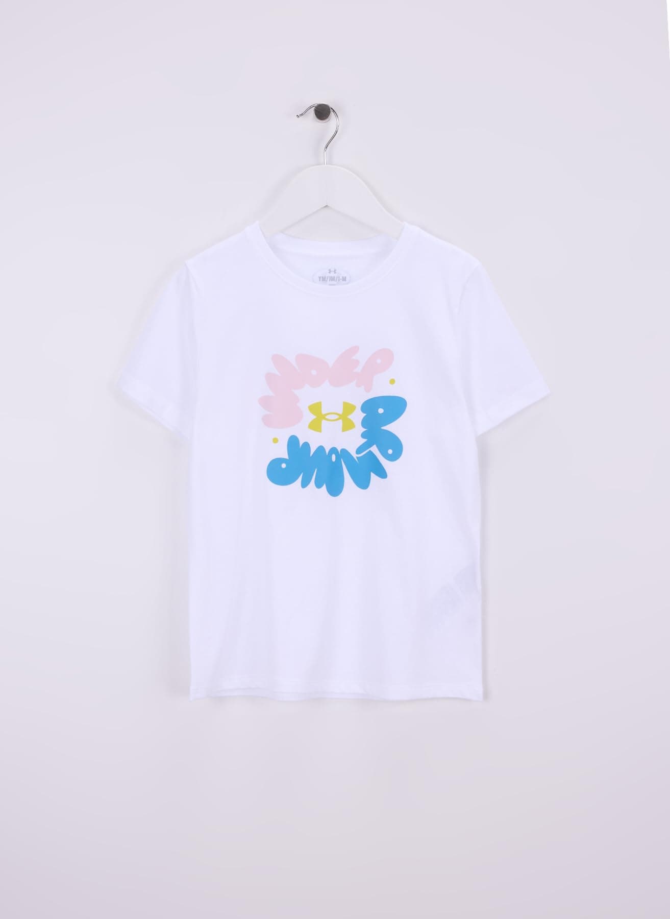UA Bubble Wordmark SS Baskılı T-Shirt