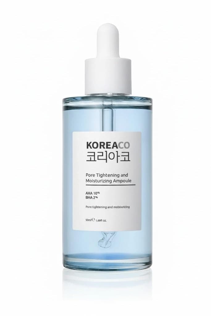 Koreaco Aha ve Bha Canlandırıcı ve Gözenek Sıkılaştırıcı ve Nemlendirici Aha Yüzde On-Bha Yüzde İkiAmpoule