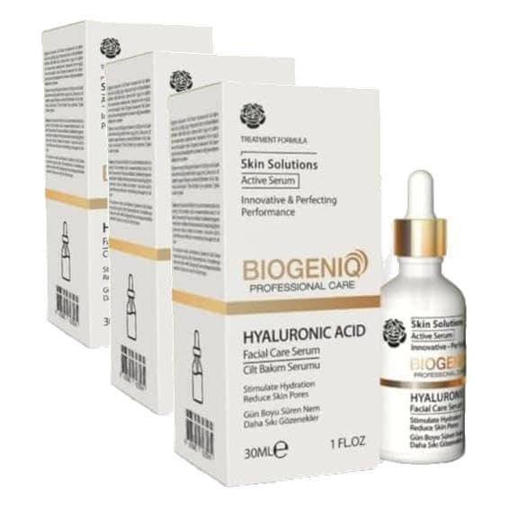 Hyaluronik Asit Yüz Bakım Serumu 30 ml (3 paketi)