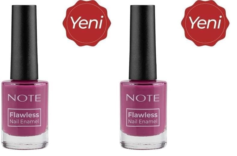 Note Nail Flawless Oje 95 Blackberry, Mor 2li paket