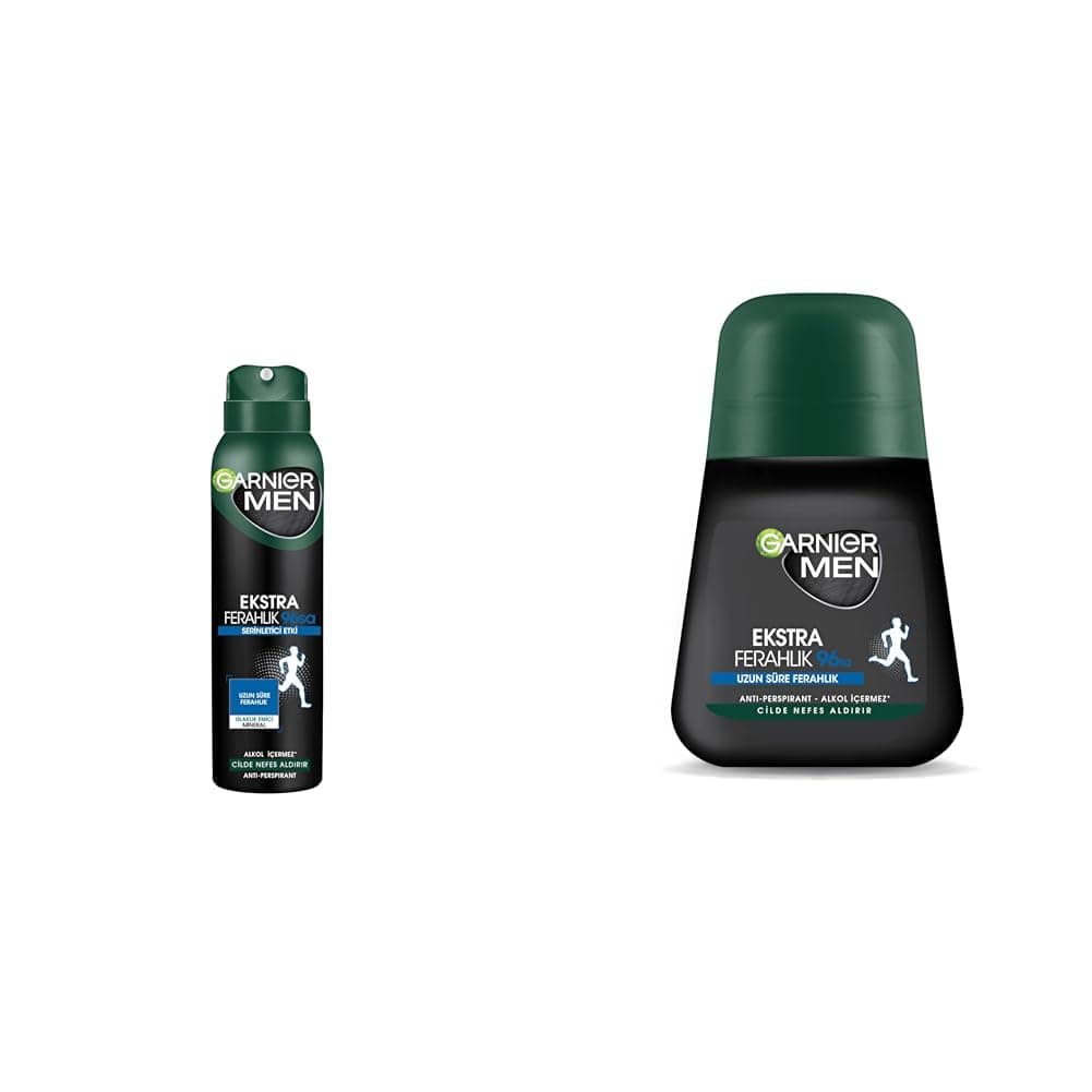 Garnİer Men Ekstra Ferahlık 2'li Deodorant 150 ml + Ekstra Ferahlık Roll-On 2'li