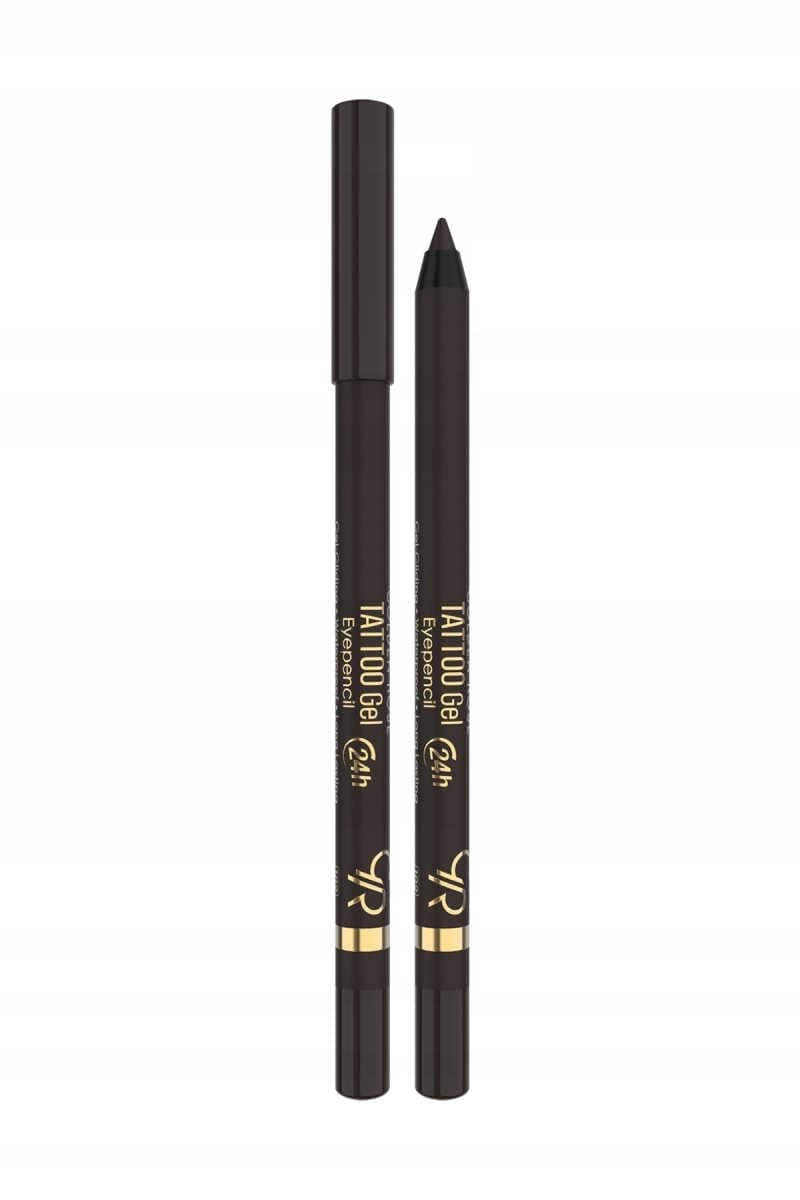 Golden Rose Tattoo Gel Eyepencil No: 102 Dark Brown - 24 Saat Kalıcı Suya Dayanıklı Jel Göz Kalemi