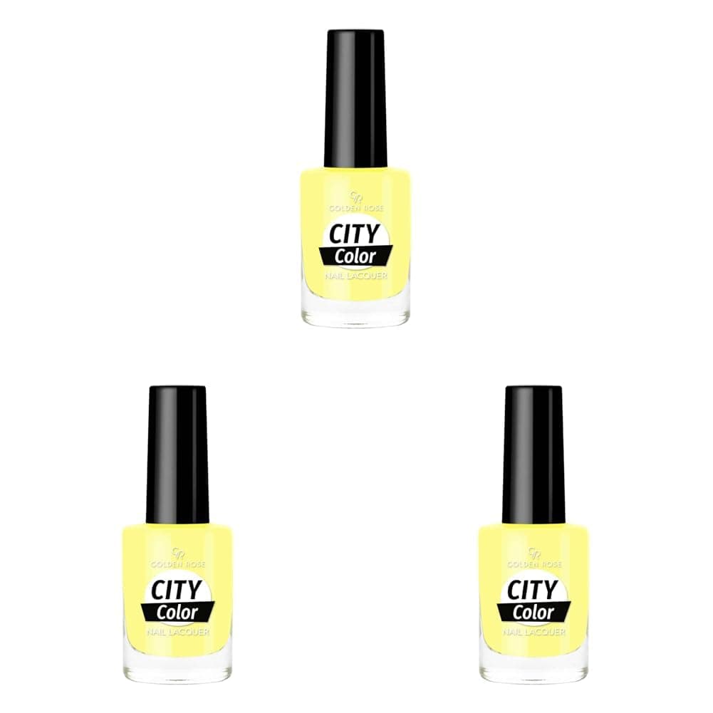 Golden Rose City Color Nail Lacquer No:117 - Oje 3lü paket