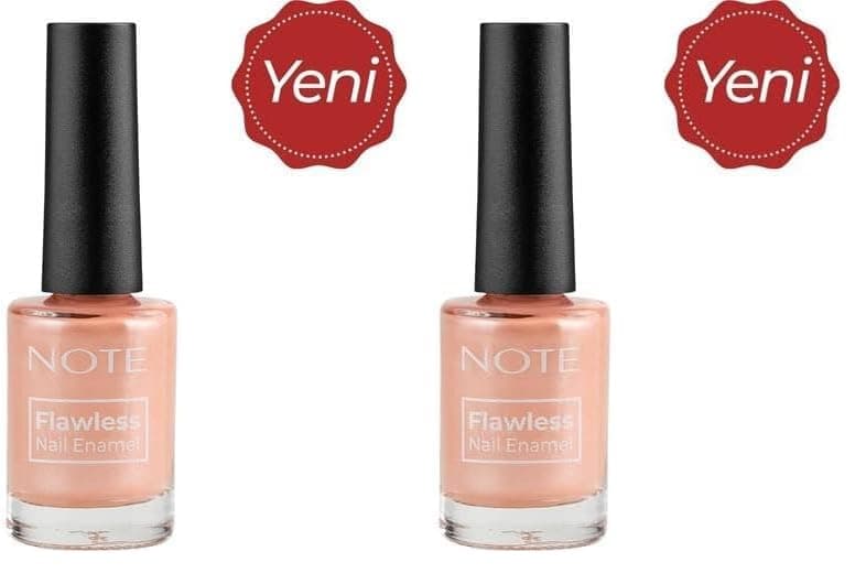 Note Nail Flawless Oje 71 Baby Doll, Pembe 2li paket