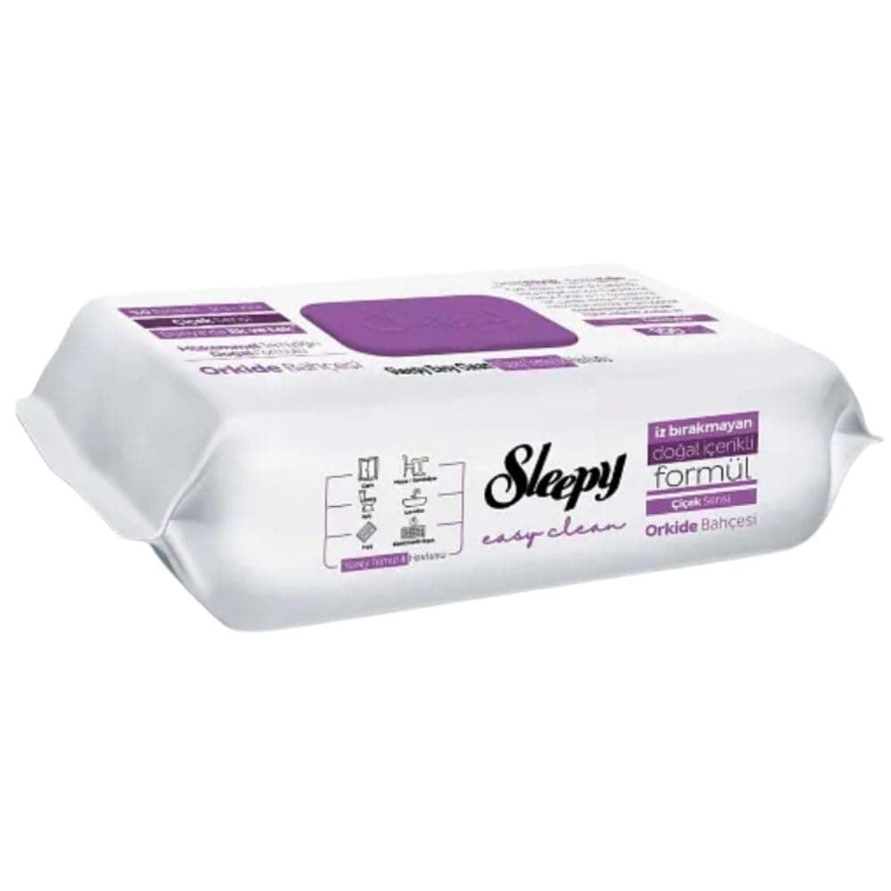 Sleepy Easy Clean Orkide Bahçesi Yüzey Temizlik Havlusu Mendili 100 Yaprak