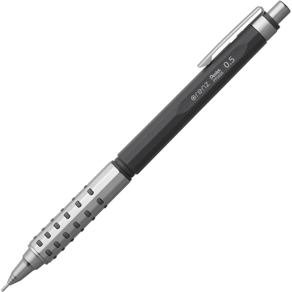 Pentel 0.5 mm - Gri Gövde ORENZ AT Teknik Çizim ve Yazı Versatil GRİ