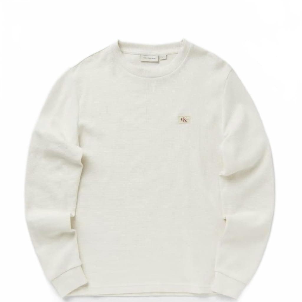 LS WAFFLE BADGE CREWNK TEE Sweatshirt Erkek