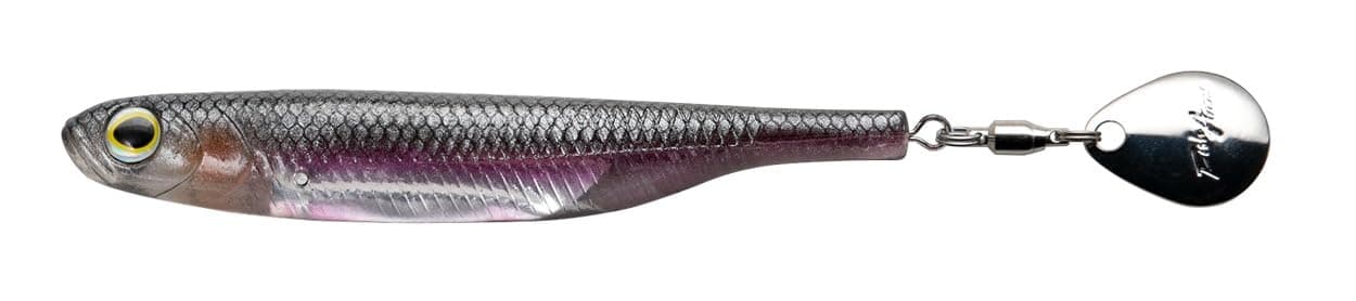Fish Arrow Flash-J Spin SW 4" (3 adet/paket) #104 Anchovy/Silver Olta