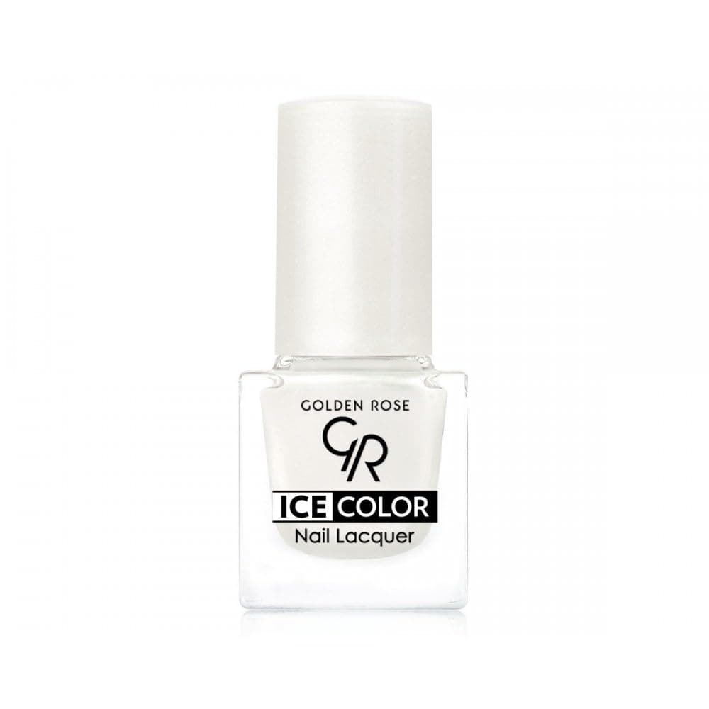 Golden Rose Ice Color Nail Lacquer No: 101 - Parlak Bitişli Mini Oje 6 ml